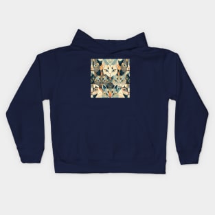 Nouveau Cat Design Kids Hoodie